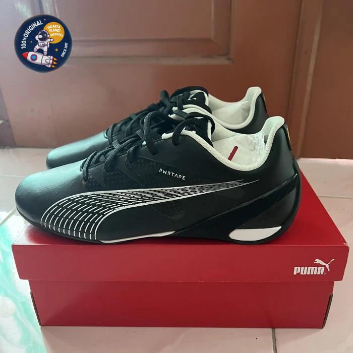 Puma x Ferrari Carbon Cat "Puma Black/Puma White" Original BNIB