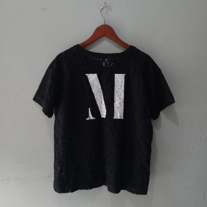 Maison Martin Margiela Brukat Top Blouse