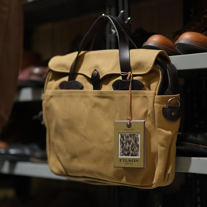 Filson Briefcase Canvas Tan Original Made in USA