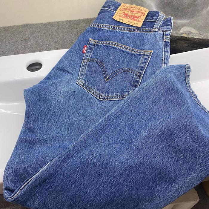 Celana levis 501 second vintage original
