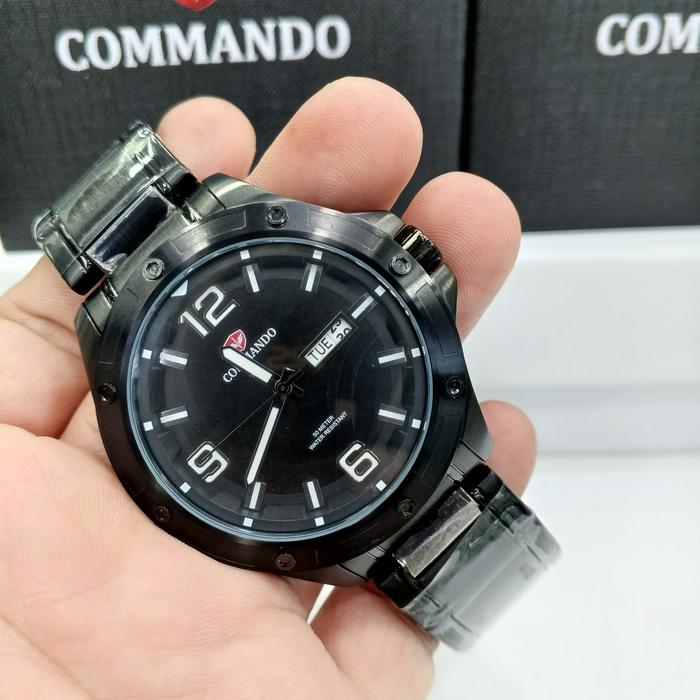Jam tangan pria Commando CM6009G-BDB#Commando CM6009G#CM6009G-BDB