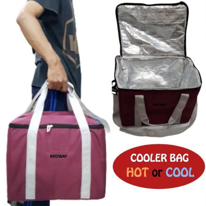 MidWay Insulated Delivery Bag Tas Kurir Motor GoFood Grab Food