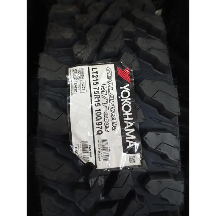 Ban Yokohama 215/75 R15 M/t G005 made in japan -mobil jimny panther escudo dll - Project Wheel Cawan