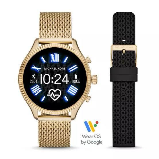Ready MK Smartwatch. MKT5113 Gold Free Strap