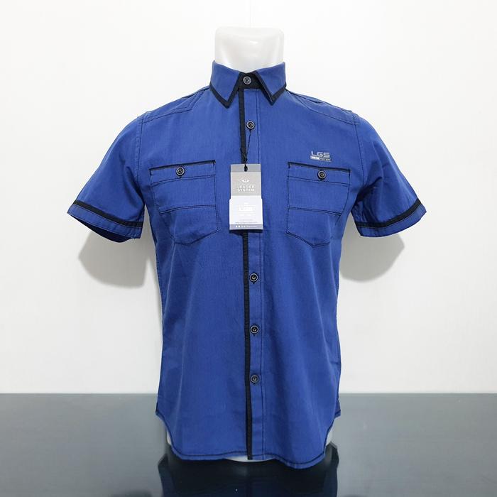 Baju Kemeja LGS Size S & XL & XXL  Lbr Dada 48 56 & 59 cm Ori Baru New