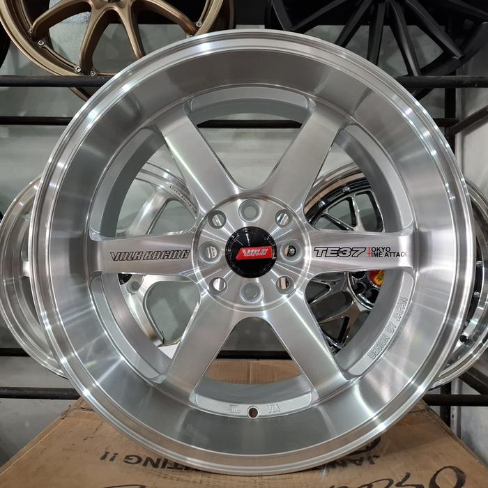 Velg TE37 Celong Ring17 mobil Honda jazz,mobillio,Yaris