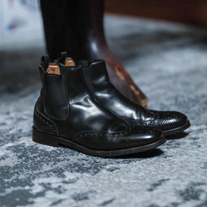 Church Women's 'Ketsby' Black Leather Chelsea Boots