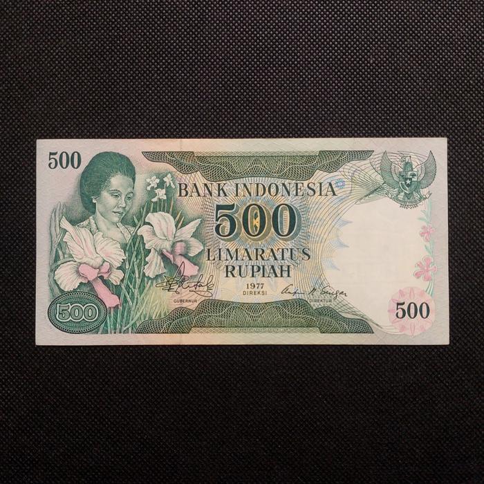 Uang Kertas 500 Rupiah Ibu Konde Tahun 1977 -4991