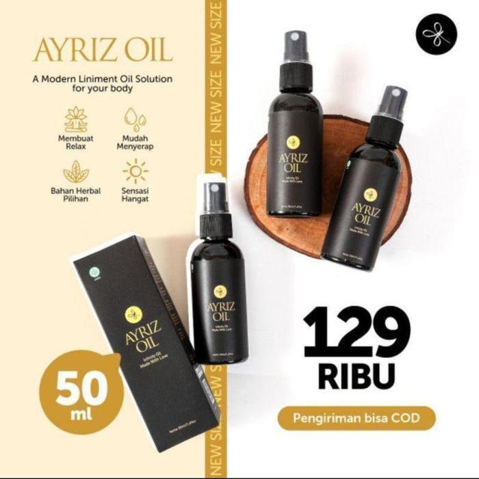Ayriz oil Original 50 ml minyak terapi kesehatan