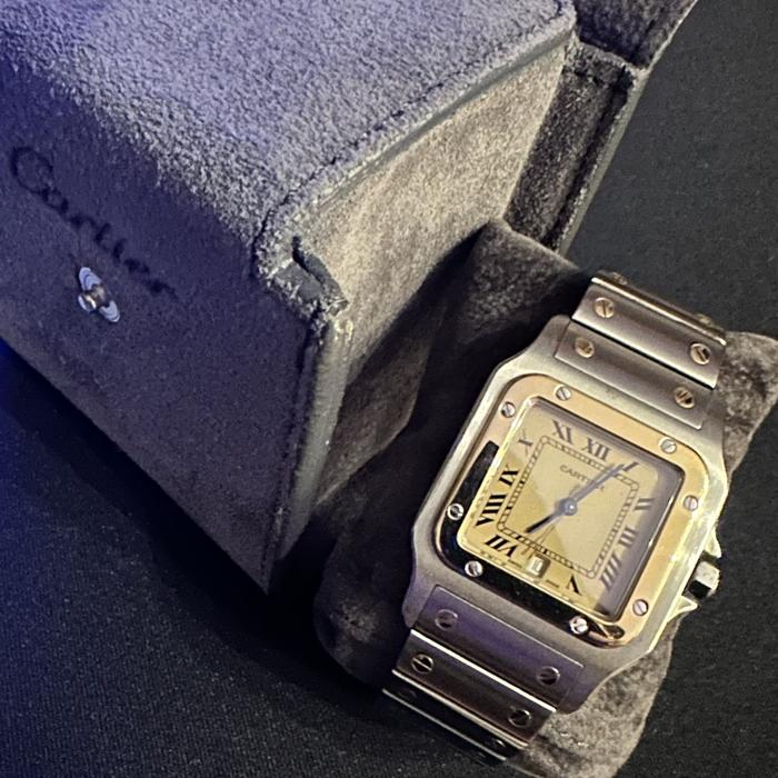 Cartier Santos Galbee Quartz