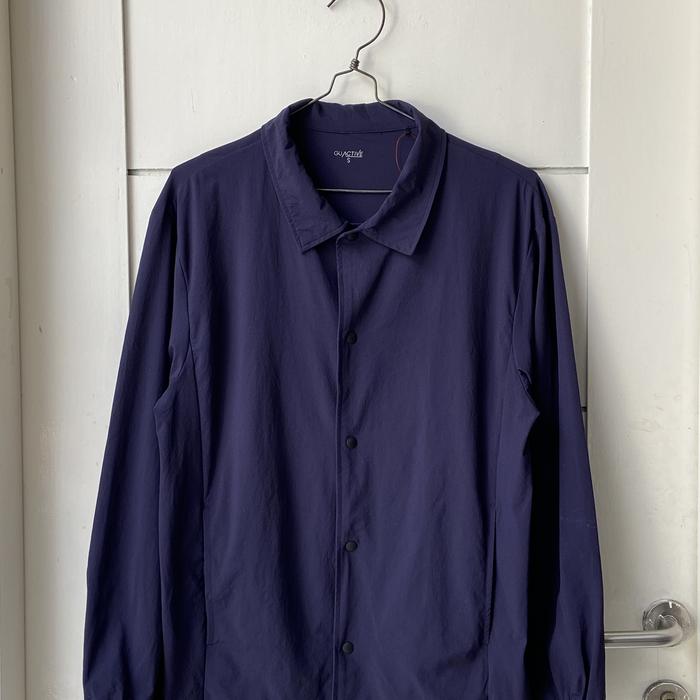 GU ACTIVE Blue Light Coach Jacket