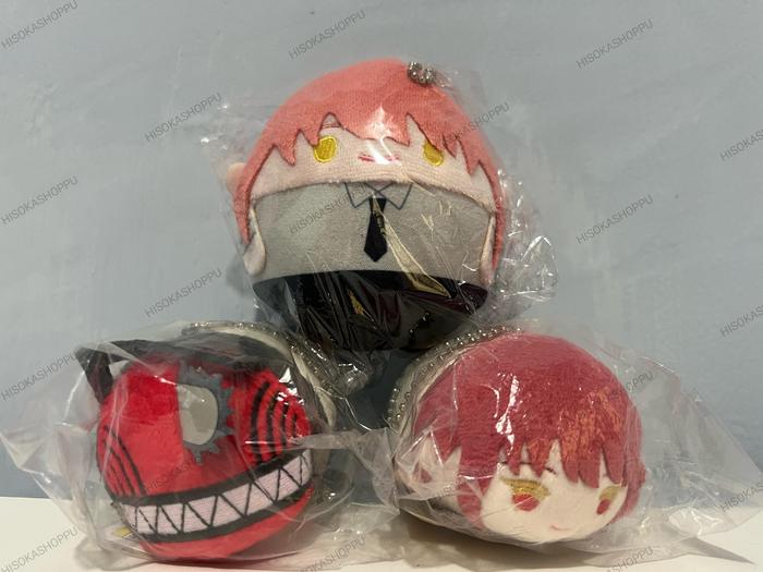 [CSM] Boneka Anime Fuwa Mochi Fuwakororin & Mochikororin Makima Denji Chainsaw Man