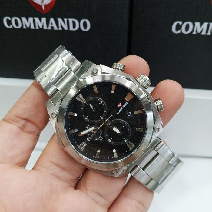 Jam tangan pria Commando CM7009G-3SDB#CM7009G-3SDB#Commando CM7009G