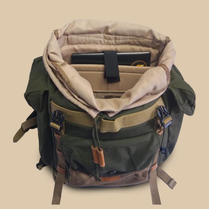 Promo || Divinces Backpack Ngalalana 1.0 - Tas Ransel Bushcraft Laptop Kanvas High Quality