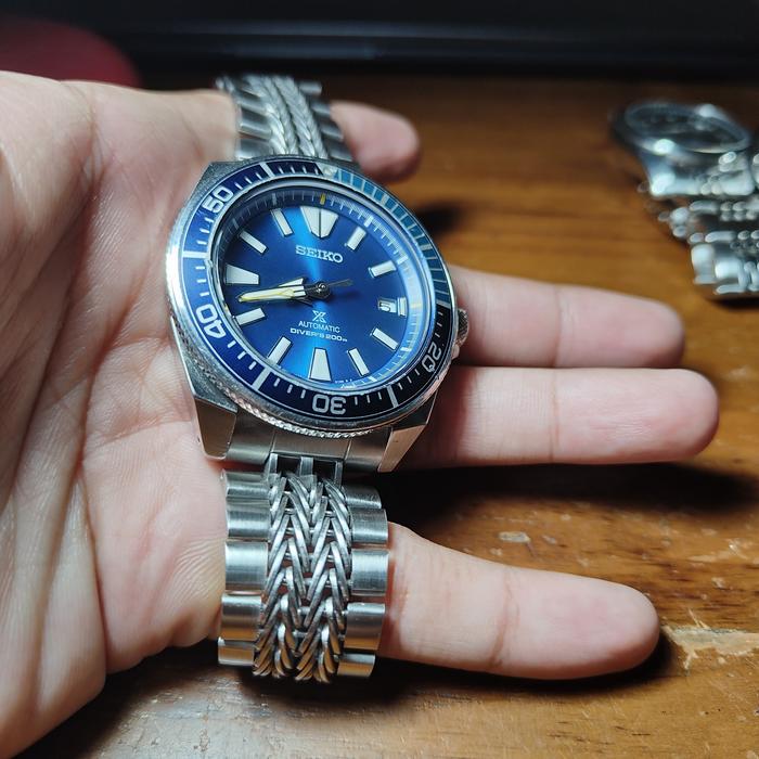 SEIKO SAMURAI BLUE LAGOON LIMITED EDITION ORIGINAL FULLSET