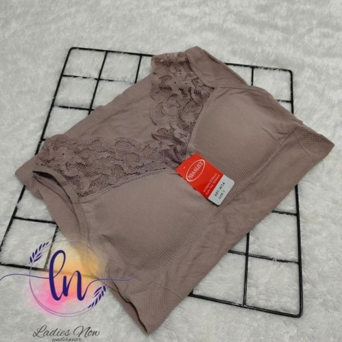 Tanktop Bra / Tanktop Bra Renda / Tanktop Bra Busa Tanpa Kawat / Tanktop Wanita