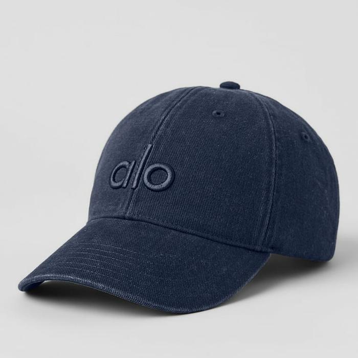 alo WASHED OFF-DUTY CAP / alo cap