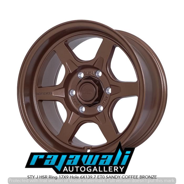 VELG MOBIL FORTUNER VNT PAJERO PANTHER GILUX RING 17 TYPE STY HSR