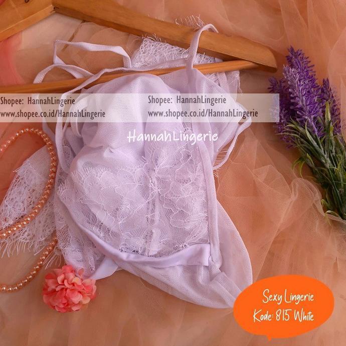 S-L Lingerie Sets Original - Sexy Lingerie Wanita Baju Tidur Transparan Malam Pertama Lingering 815