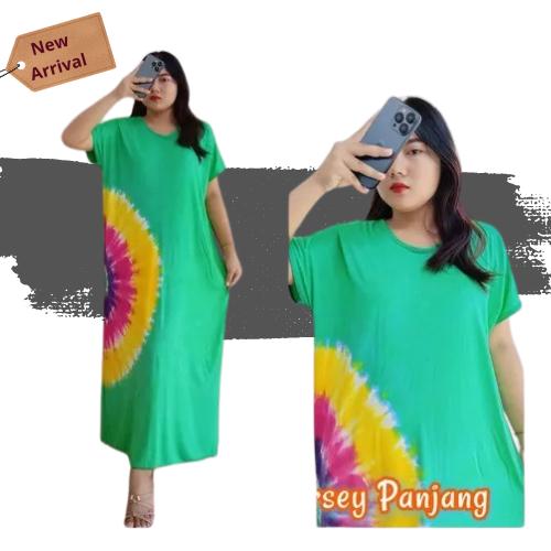 DASTER JUMBO JERSEY PANJANG - DASTER BALI JERSEY LD 120 - DASTER KAOS BALI - DASTER KAOS WANITA