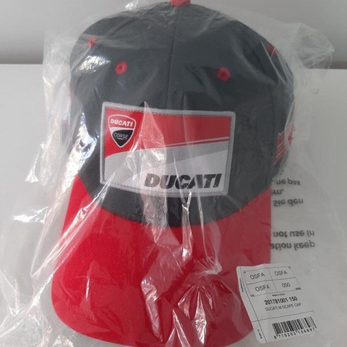 Ducati MotoGP 2017 M-Scape Cap Jorge Lorenzo 99 A. Dovizioso 04. Topi