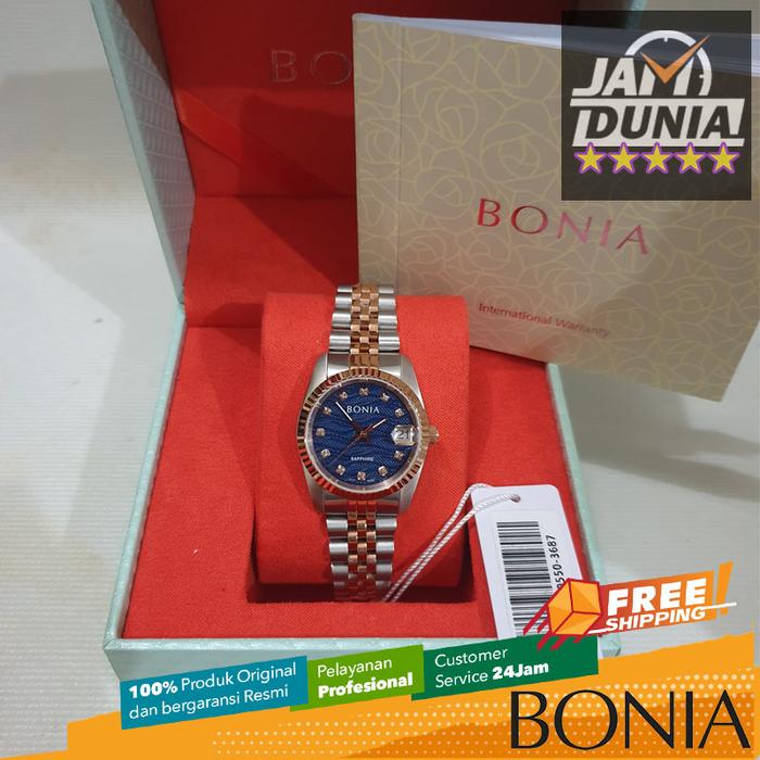 BONIA WANITA ORIGINAL BNB10550 3687 BONIA BNB 10550 3687 BONIA BNB10550-3687 JAM WANITA BONIA BNB 10