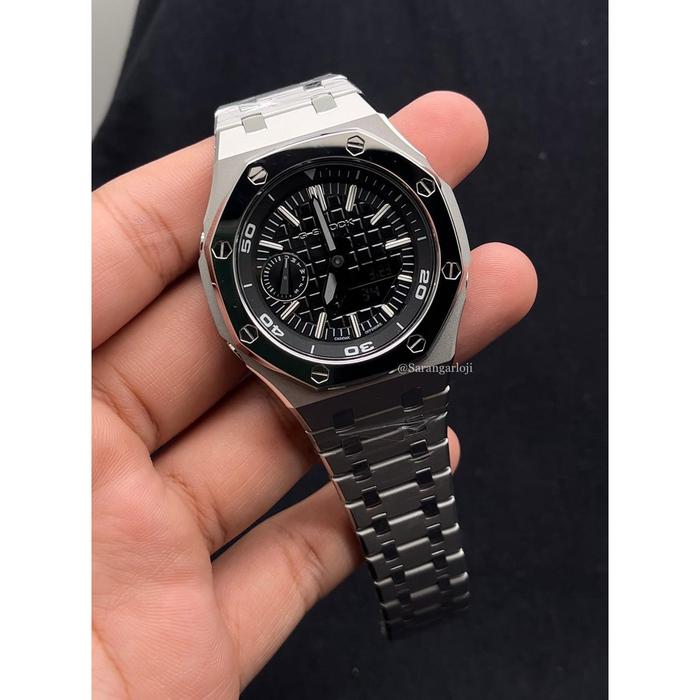 g-shock Mod G-Shock ga-2100 GA-2100 MOD Chrome Silver