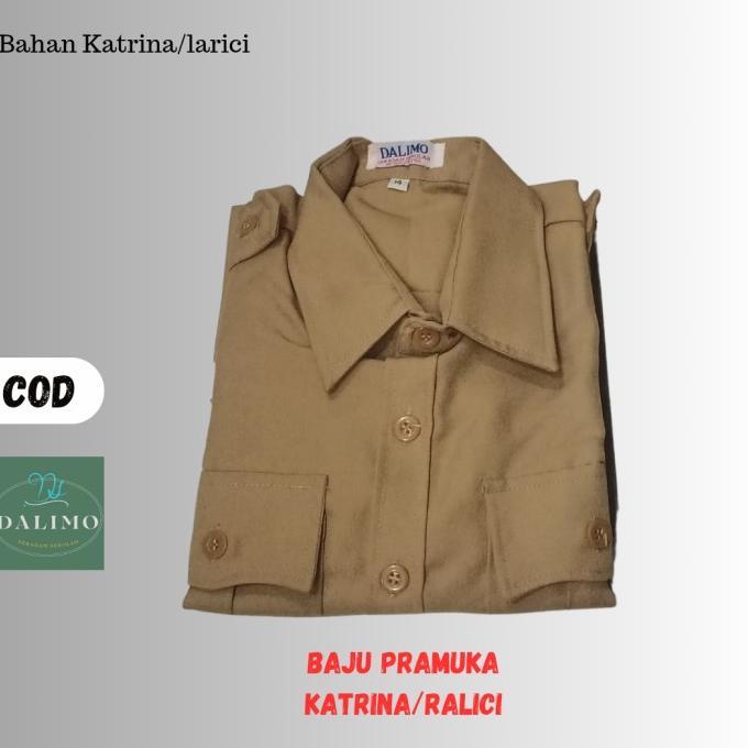 New Item!, Baju Pramuka Bahan Katrina/Larici Seragam Dalimo Pramuka Rapilo