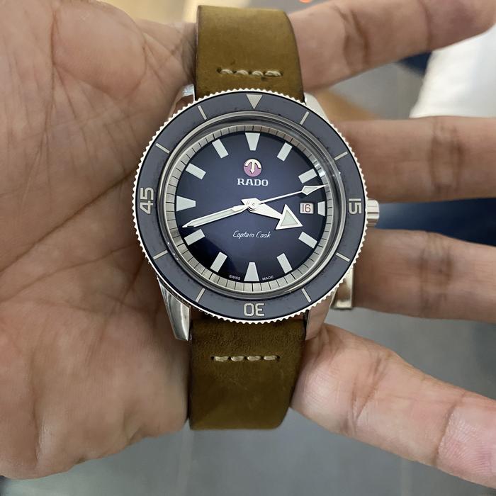 Rado Captain Cook R32500718 Jam Tangan Stainless Steel