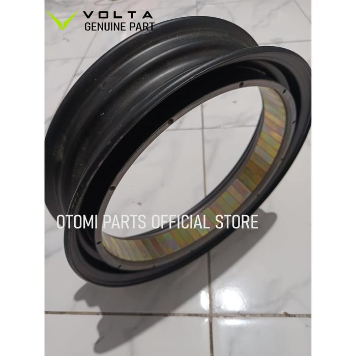 VOLTA ORIGINAL - VELG PELEK BELAKANG DENGAN MAGNET UNTUK MOTOR LISTRIK VOLTA
