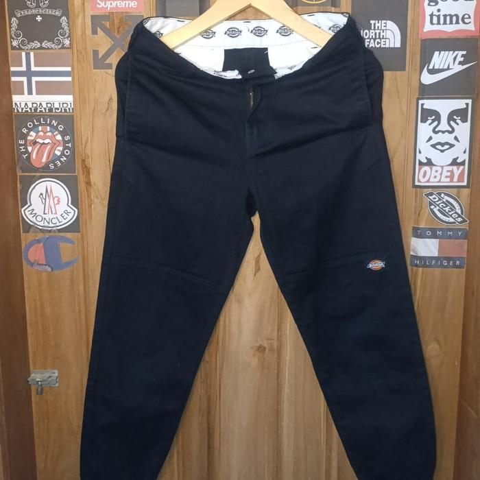 Dickies double knee pants, dk008074blk1 , dickies celana second