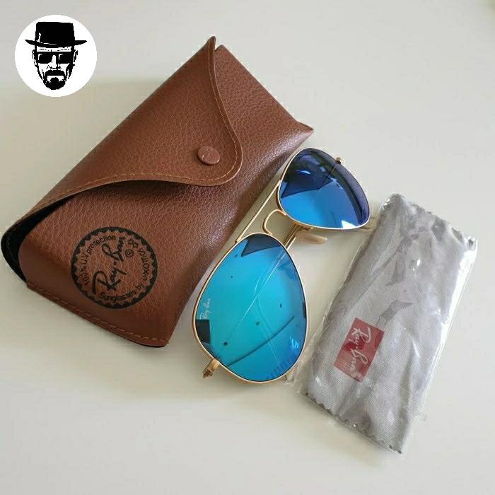 READY!!! Ray-Ban Rayban Aviator RB 3025 12/17 58 Gold ORIGINAL