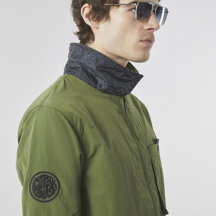 Pretty Green Overshirt Jacket Heaton Green Original