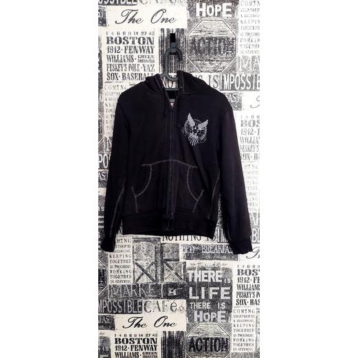 Zip Hoodie Avirex USA not Alpha Industries (M, Black)