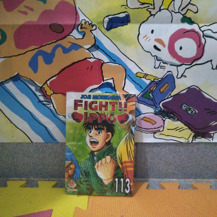 komik fight ippo 113 segel