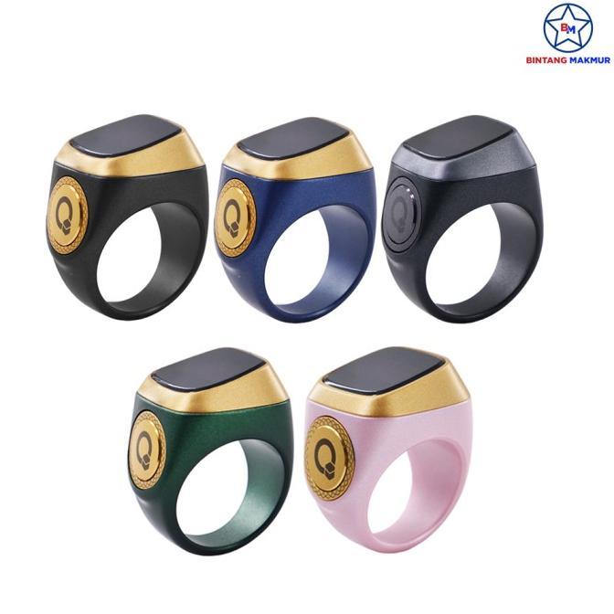 Promo / Terlaris Tasbih Digital Zikir IQibla Lite Smart Cincin Tasbih Oled Display Original Terbaik