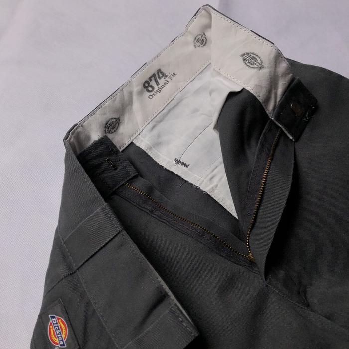 Long pants dickies 874 Charcoal original fit size 34