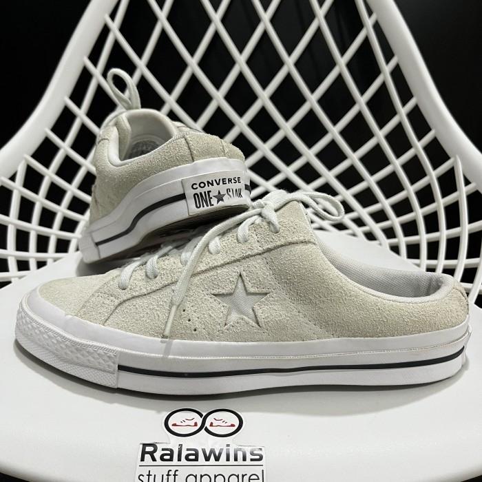 CONVERSE ONE STAR MULE EGRET SUEDE Size EUR 40/25.5CM