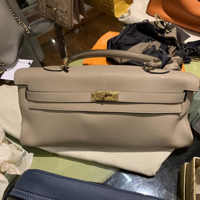 Hermes Kelly Bag Beige 32