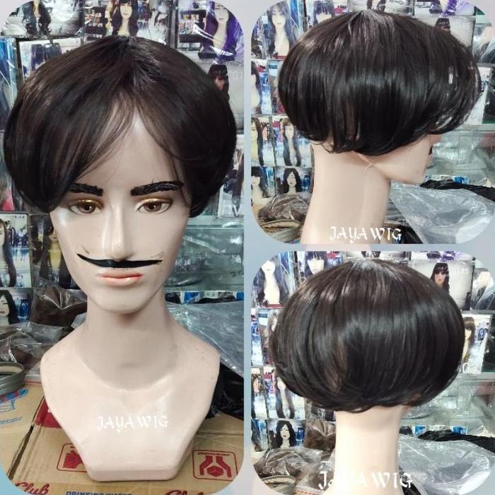 Penutup Botak Pria Rambut Palsu Untuk Menutupi Botak Bagian Tengah Rambut