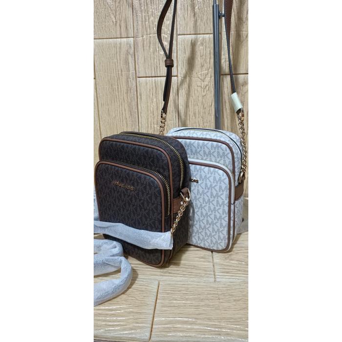 Michael kors sig jet set medium chain crossbody