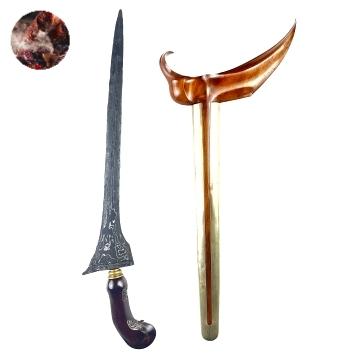 Keris Sepuh Era Tuban Pamor Pancuran Emas Tuah Kerezekian Mengalir Tanpa Batas