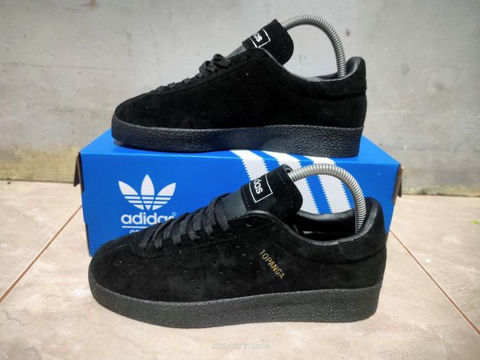 Size 38 - Adidas Sepatu Sneaker Adidas TOPANGA BLACK - Like New
