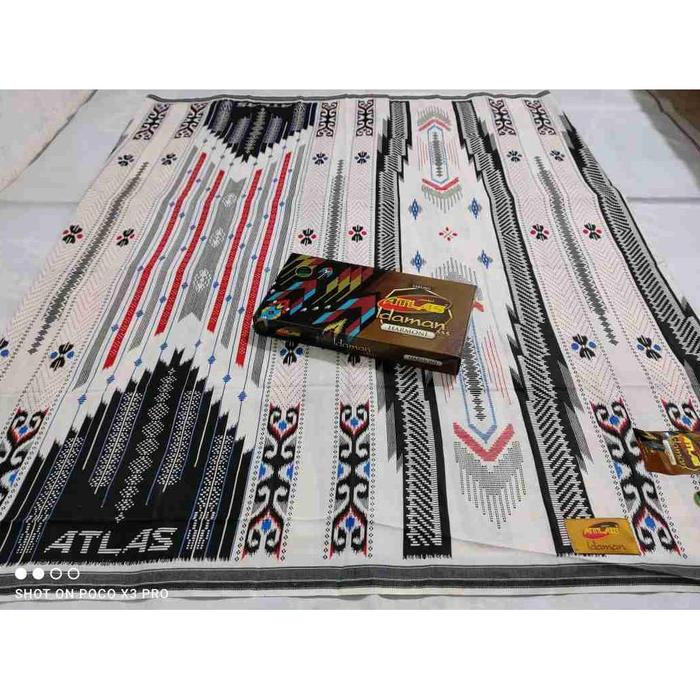 Sarung Atlas Idaman Harmoni Motif Bhs Sif Gold Putih Tbk