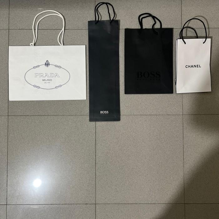 Paper bag branded 100% original