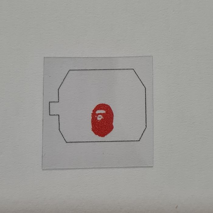 BACKLIGHT BACK LIGHT PRINTING CUSTOM DW6900 DW-6900 DW6600 BAPE