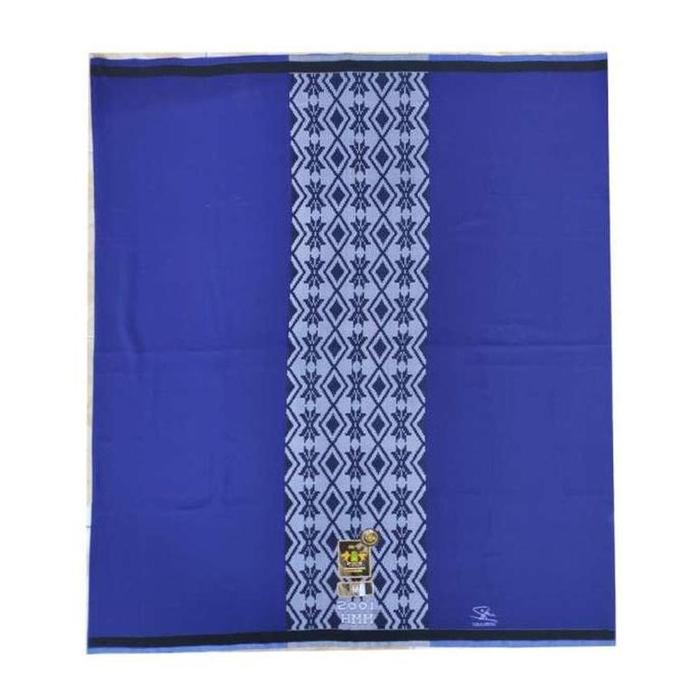 Hmm Samarinda Motif Segi Empat Sarung - Biru Terlaris