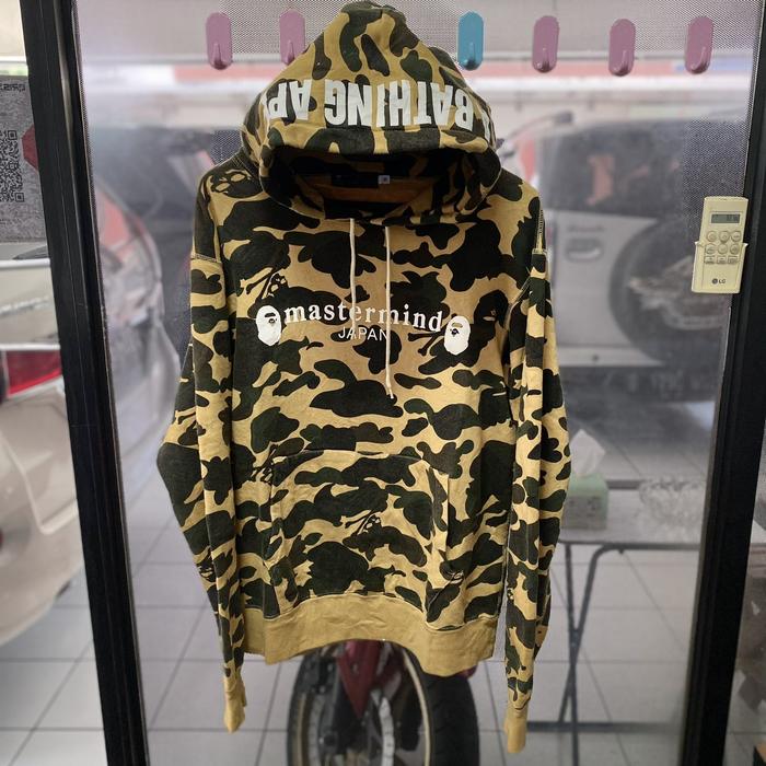 Bape x Mastermind Japan Hoodie Authentic Original 100% Jaket Hoodie