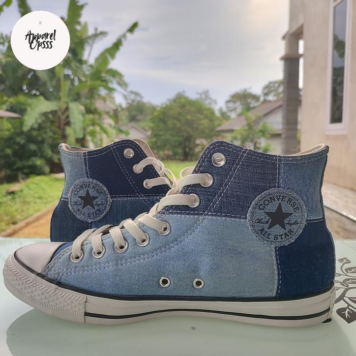 converse denim 70s high second