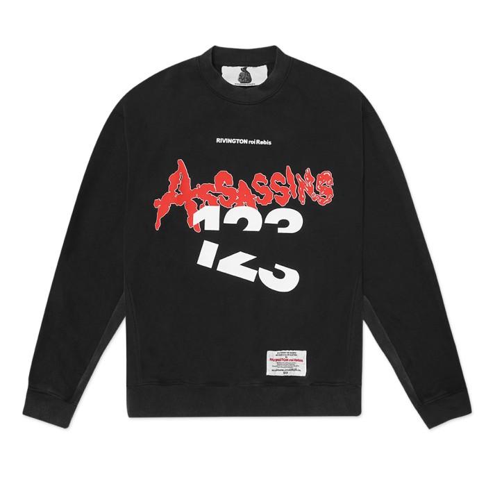Rivington roi Rebis RRR-123 Assassins Sweatshirt Black - Black Size 3